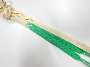 未使用品　正絹　手組帯締め